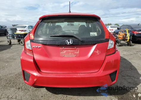 2016 Honda Fit Lx из США, поврежденный, VIN JHMGK5H53GX006607
